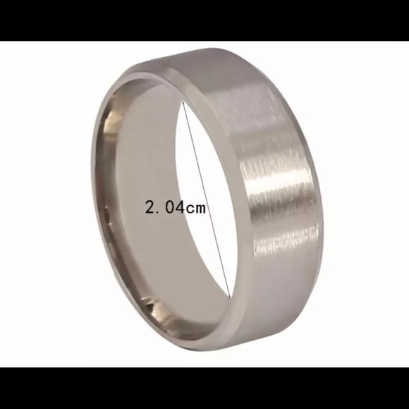 Unisex Rings Titanium Steel Chic Gorgeous Jewelry - Picture 12 of 16